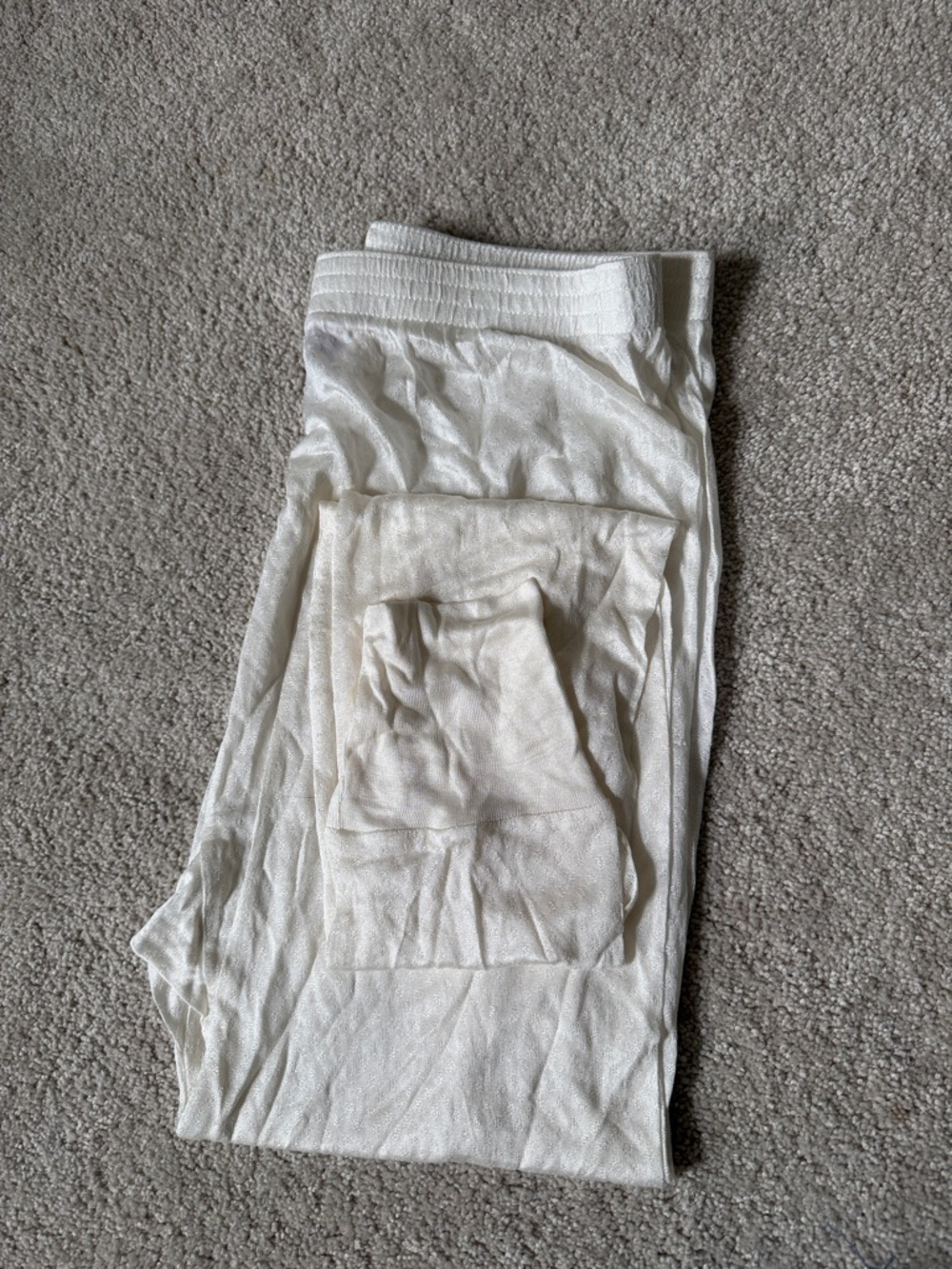 Sport Silks long underwear bottoms cream L